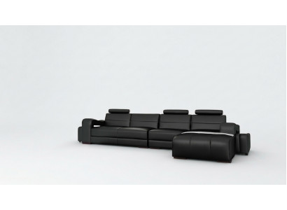 Liederkanapee Eckkanapee + USB Couch Design Wunnlandschaft Polster Garnitur Kanapee L Form