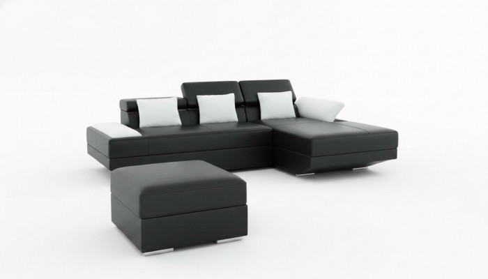 Wunnlandschaft Polster Eck Eck Sofa mat USB Garnitur Landschaft Lieder 2719C Neien