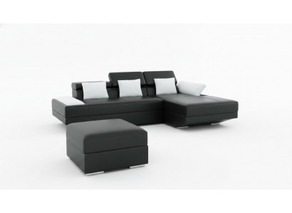 Wunnlandschaft Polster Eck Eck Sofa mat USB Garnitur Landschaft Lieder 2719C Neien