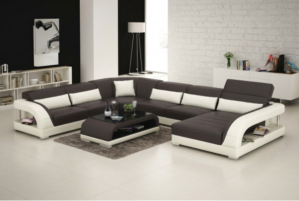 Wunnlandschaft Polster Eckcouch Ecksofa + USB Garnitur Landschaft Lieder Sëtz