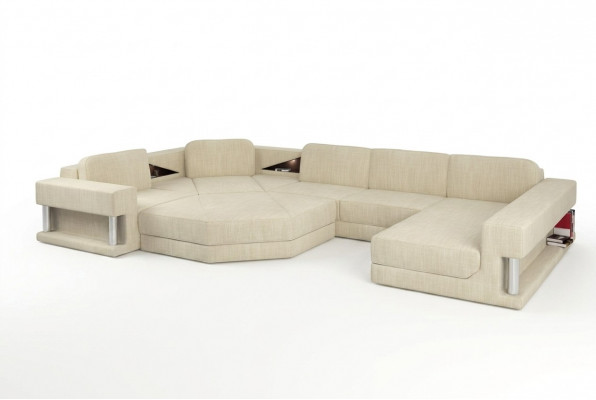 Modern Sofagarnitur 3+2+1 Sëtzer Set Design Polster Sofa Couch Couchen