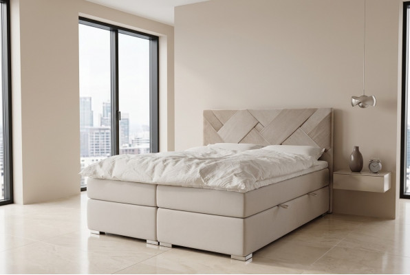 Boxspring Bett Hotel Duebel Luxus Better Polster Bettkëscht Funktion 140x200cm