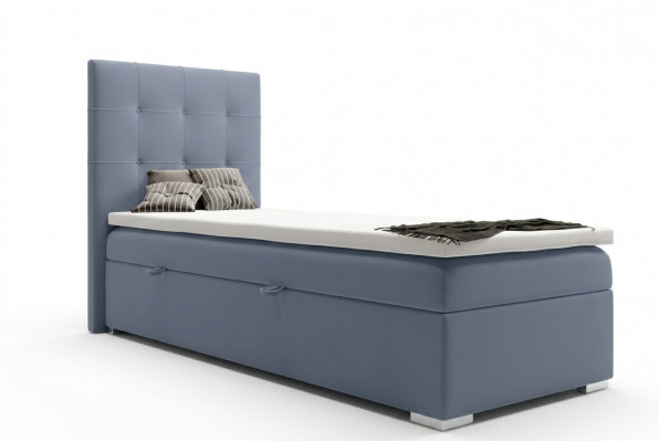 Luxus Boxspringbett Hotel Better Polsterfunktion Bettkasten 90x200cm Blo Nei
