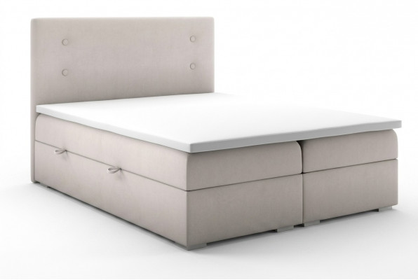 Boxspringbett Käschte Funktioun Hotel Duebel Komplett Set Topper Matratz Better