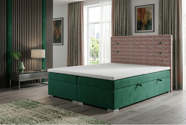 Boxspringbett Funktioun Hotel Duebel Komplett Set Topper Matratz Better Këscht