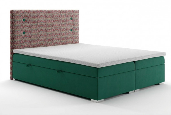 Boxspringbett Funktioun Hotel Duebel Komplett Set Topper Matratz Better Këscht