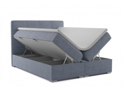 Boxspring-Bett Hotel Duebel Textil Luxus Better Polster Bettskëscht Funktioun Nei