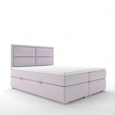 Boxspring Bett Hotel Duebel Komplett Set Topper Matratz Better Funktioun Këscht
