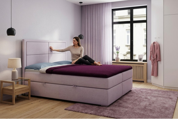 Boxspringbett Hotel Duebel Komplett Set Matratzentopper Better Funktioun Këscht