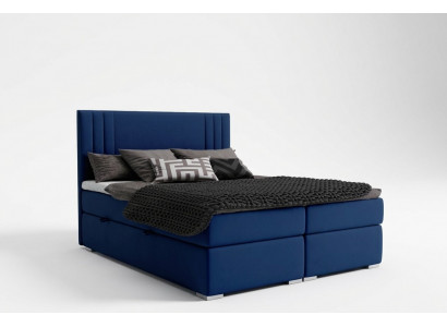 Modern Boxspring Better Hotel Duebel Luxus Bett Polster Këscht Funktioun Stoff