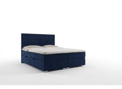 Boxspringbett Hotel Design Samt Luxus Better Polster Bettskëscht Funktioun Duebel