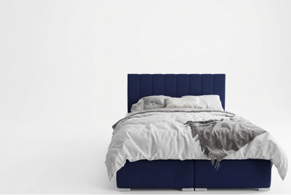 Boxspring Bett Hotel Duebele Komplett Set Matratz Topper Better Funktioun Këscht