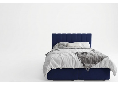 Boxspring Bett Hotel Duebele Komplett Set Matratz Topper Better Funktioun Këscht