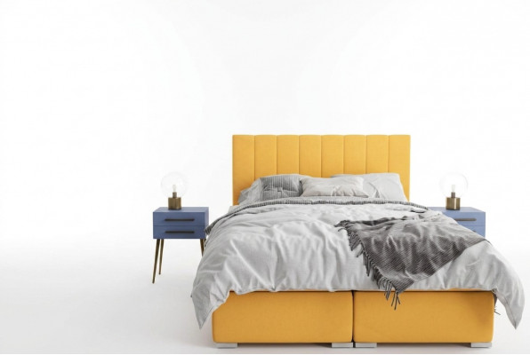 Boxspring duebelt Bett Hotel Komplett Set Matratzë Topper Betten Funktioun