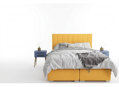 Boxspring duebelt Bett Hotel Komplett Set Matratzë Topper Betten Funktioun