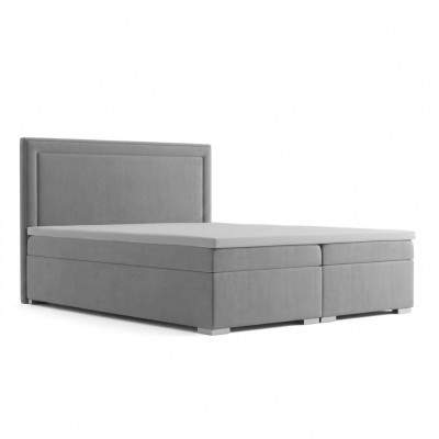 Boxspring Design Bett Hotel Duebel Better Luxus Polster Këscht Funktioun Samett Nei
