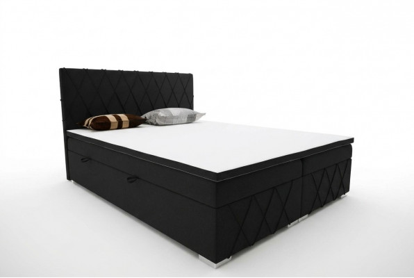 Boxspring Bett Hotel Duebel Luxus Better Polster Bettkaas Funktioun 180x200cm