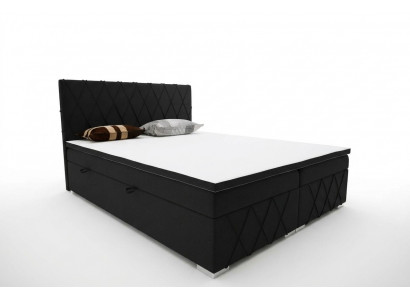 Boxspring Bett Hotel Duebel Luxus Better Polster Bettkaas Funktioun 180x200cm