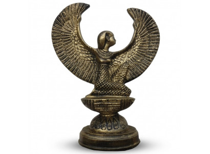 Ägypten Skulptur Göttin Isis Figur Statue Figuren Statuen Antik Stil 38cm Nei