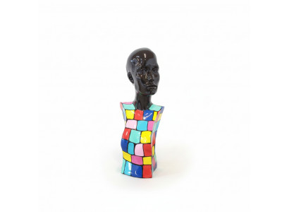 Abstrakt Skulptur Fraebust 70er Jores Stil Statuen Skulpturen Figuren Wunnzëmmer