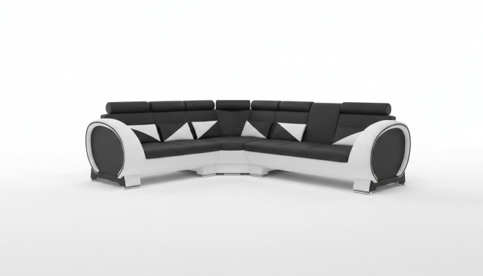 ECKSOFA ECKCOUCH DESIGN *FARFAUSWIEL* SOFA +USB,LEDER LEDERSOFA LEDERGARNITUR