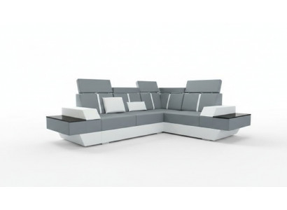 Design Liederdivan USB Wunnlandschaft Polsterdivan Eckdivan Eckcouch Moossgemaach