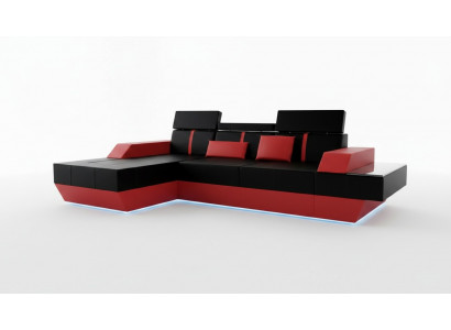 Liederdivan Wunnlandschaft Couch Sofa Ecksofa USB Lieder Polster Moossanfertigung