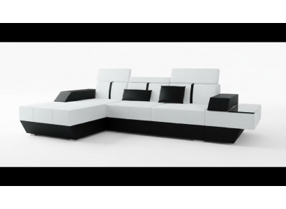 Liederdivan mat USB Sofa Ecksofa Eckcouch Liederkanapee Polster Eck Massanfertigung