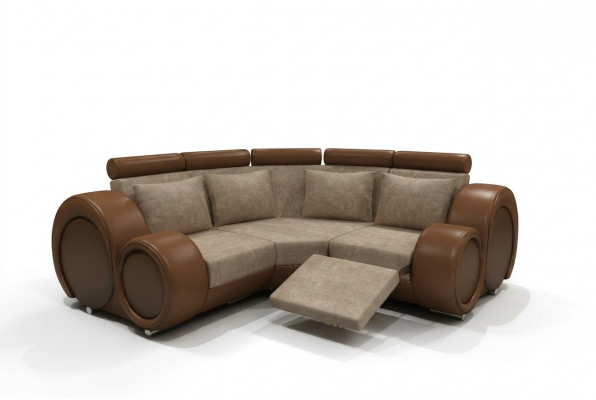 STOFFSOFA TEXTIL WUNNLANDSCHAFT SOFA BERLINX RELAXFUNKTIOUN COUCH ECKSOFA mat USB