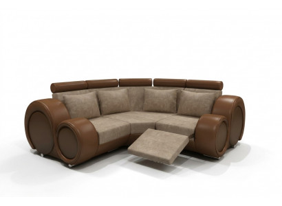 STOFFSOFA TEXTIL WUNNLANDSCHAFT SOFA BERLINX RELAXFUNKTIOUN COUCH ECKSOFA mat USB