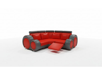 LÉDERSOFA WOHNLANDSCHAFT CANAPÉ DESIGN ECKSOFA BERLIN SOFA GARNITUR mat USB