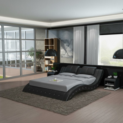 Luxus Liederbett USB Design Polstermetter Duebel Modern Ehe140/160/180 LB8824