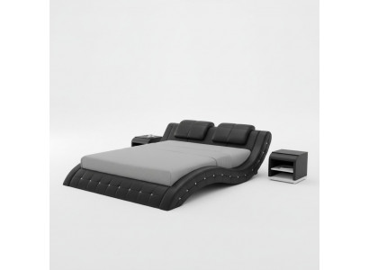 Luxus Liederbett USB Design Polstermetter Duebel Modern Ehe140/160/180 LB8824