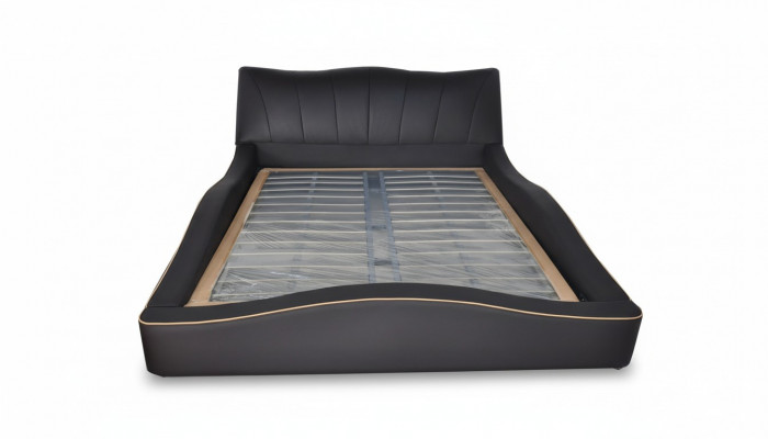 Luxus Design Lieder Polster Hotel Bett mat USB Kader Gestell Better Gepolstert