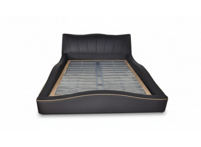 Luxus Design Lieder Polster Hotel Bett mat USB Kader Gestell Better Gepolstert