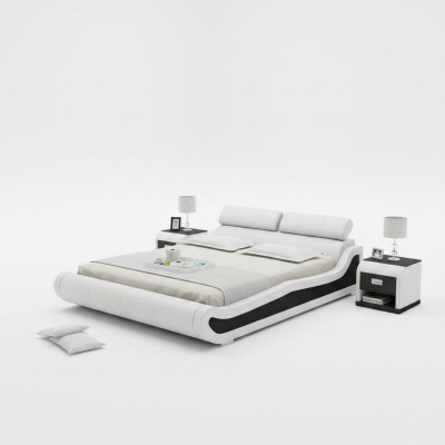 Luxus Liederbett mat USB Polster Better Duebel Modern Ehe 140/160/180 cm
