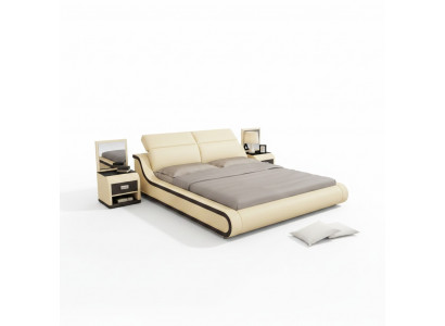 Bett mat USB Polsterbett Duebelbett Ehebett Better 140/160/180 LB8835