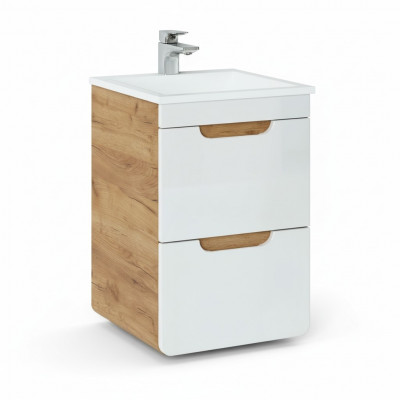Design Wäschbëcken 50cm Buedzëmmer Wäschtdësch Bued Bëcken