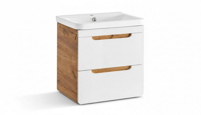 Design Wäschbecken 57cm Buedzëmmer Wäschdësch Bad Becken