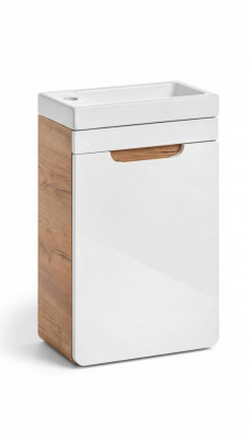 Design Wäschbecken Wäschstand Buedzëmmer Ënnerschaf Héichglanz