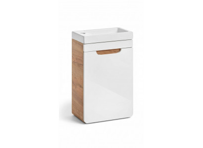Design Wäschbecken Wäschstand Buedzëmmer Ënnerschaf Héichglanz