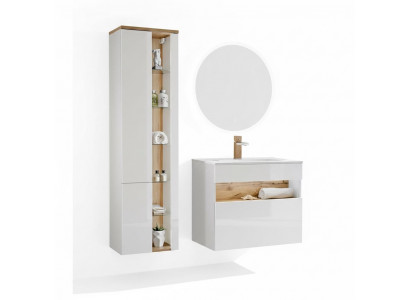 Design Buedzëmmer Miwwelen Bad 3-Stéck Set Garnitur Schaf Wäschbecken