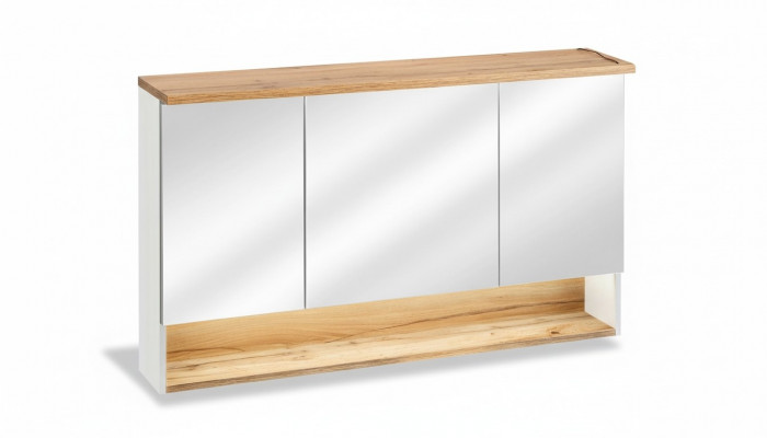 Spigelschaf Wandcloset Buedzëmmerschaf mat Spigel 120 cm LED