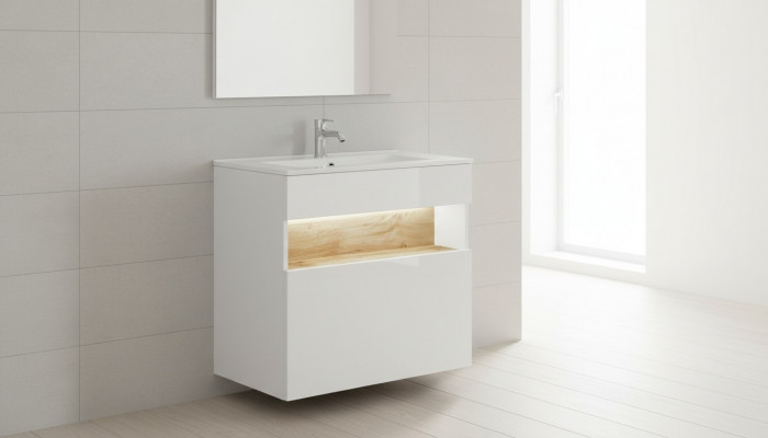 Lavabo Wäschstëll Keramik Becken Buedzëmmer Wäschstëll