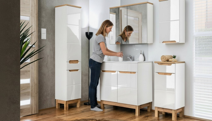 Design Buedzëmmer Miwwel Bad Set Garnitur Dekorativen Schaf Wäschbecken
