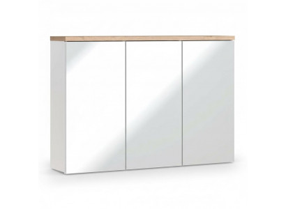 Spigelkouder Wandkouder Buedzëmmerkouder mat Spigel 100 cm