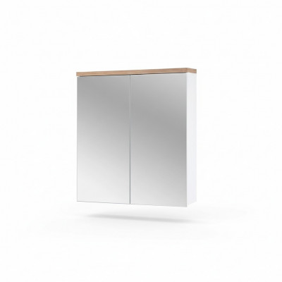 Spigelarmoire Buedzëmmerarmoire Buedspigel 60x20x70 cm Schiefen