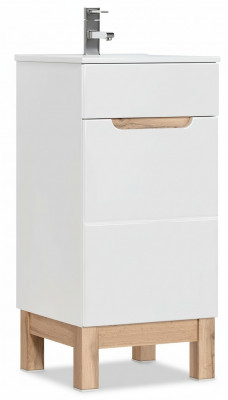 Lavagé Lavabo Lavagen Buedzëmmermiwwel Ënnerschränk + Lavabo Héichglanz