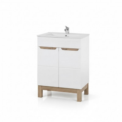 Lavalabo Lavabodësch Ënnerschaf Becken Buedzëmmer Lavabodëscher 60cm Keramik