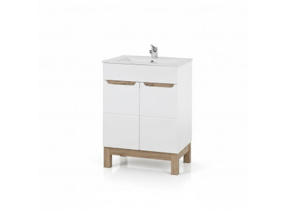 Lavalabo Lavabodësch Ënnerschaf Becken Buedzëmmer Lavabodëscher 60cm Keramik
